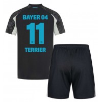 Bayer Leverkusen Martin Terrier #11 Replika babykläder Tredjeställ Barn 2024-25 Kortärmad (+ korta byxor)